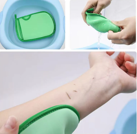 SkinGlove™ | Gant de bain exfoliant pour enfants et adultes