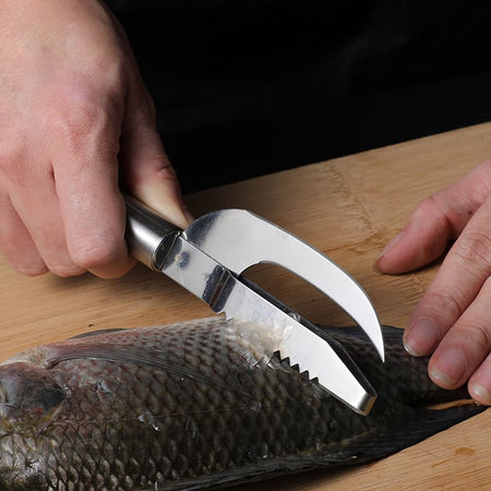 ScrubPro™ - Couteau à poisson 3 en 1