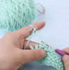 TricotRing™ - Anneaux réglables à crocheter/tricoter