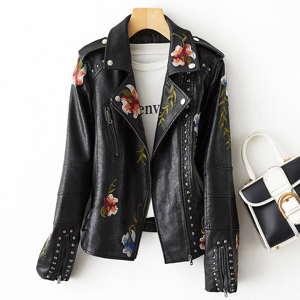 Alessia - Veste en cuir
