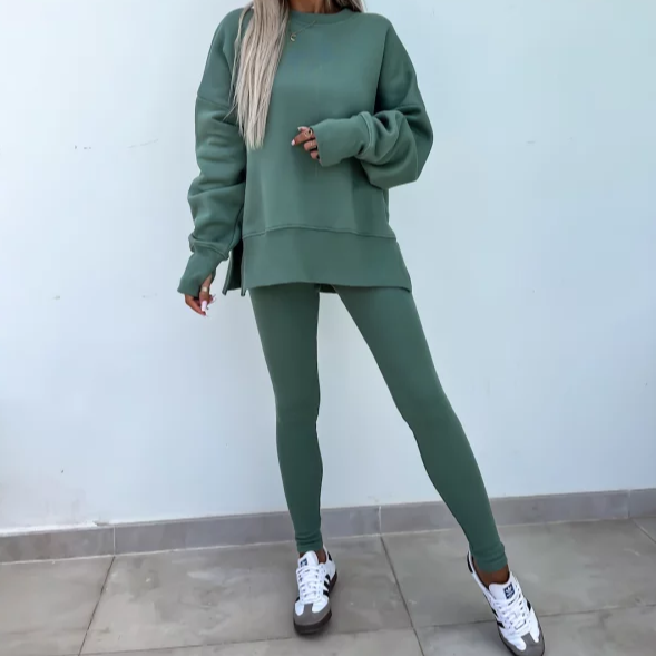 Joann™ | Ensemble 2 Pièces Confortable Et Décontracté