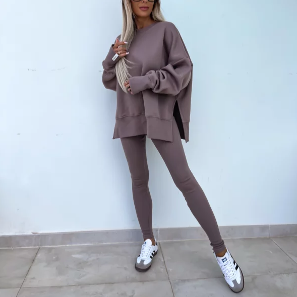 Joann™ | Ensemble 2 Pièces Confortable Et Décontracté