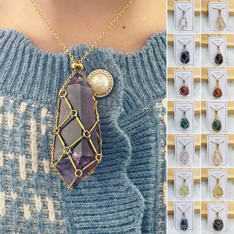 CrystalGem™ | Chaine Porte-Cristal