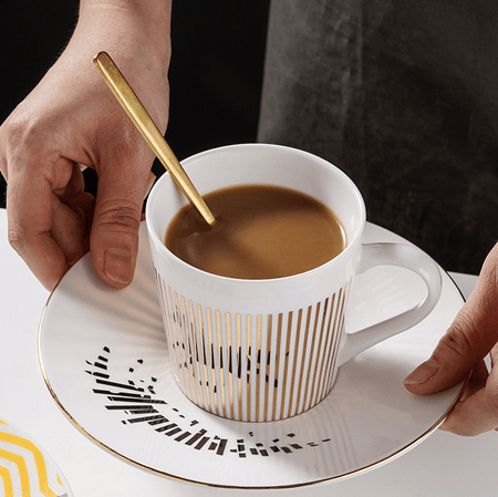 GleamMug™ | Miroir à café créatif à reflets mouvants