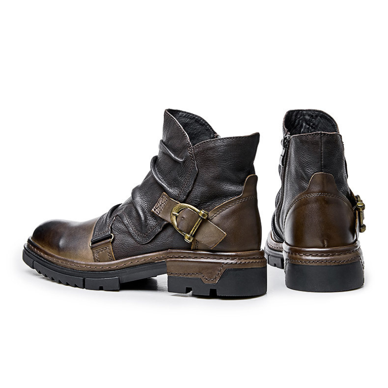 Austen™ | Bottes de motard en cuir