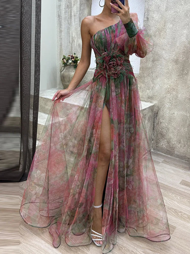 AD045A ROBE AMPLE IMPRIME - ALTHEA main image 0