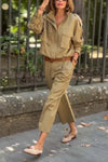 Ensemble cargo ample et chic pour femme