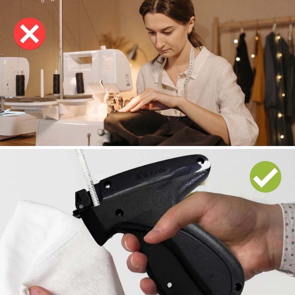 QuickStitch™ | Fixateur de vêtements portable