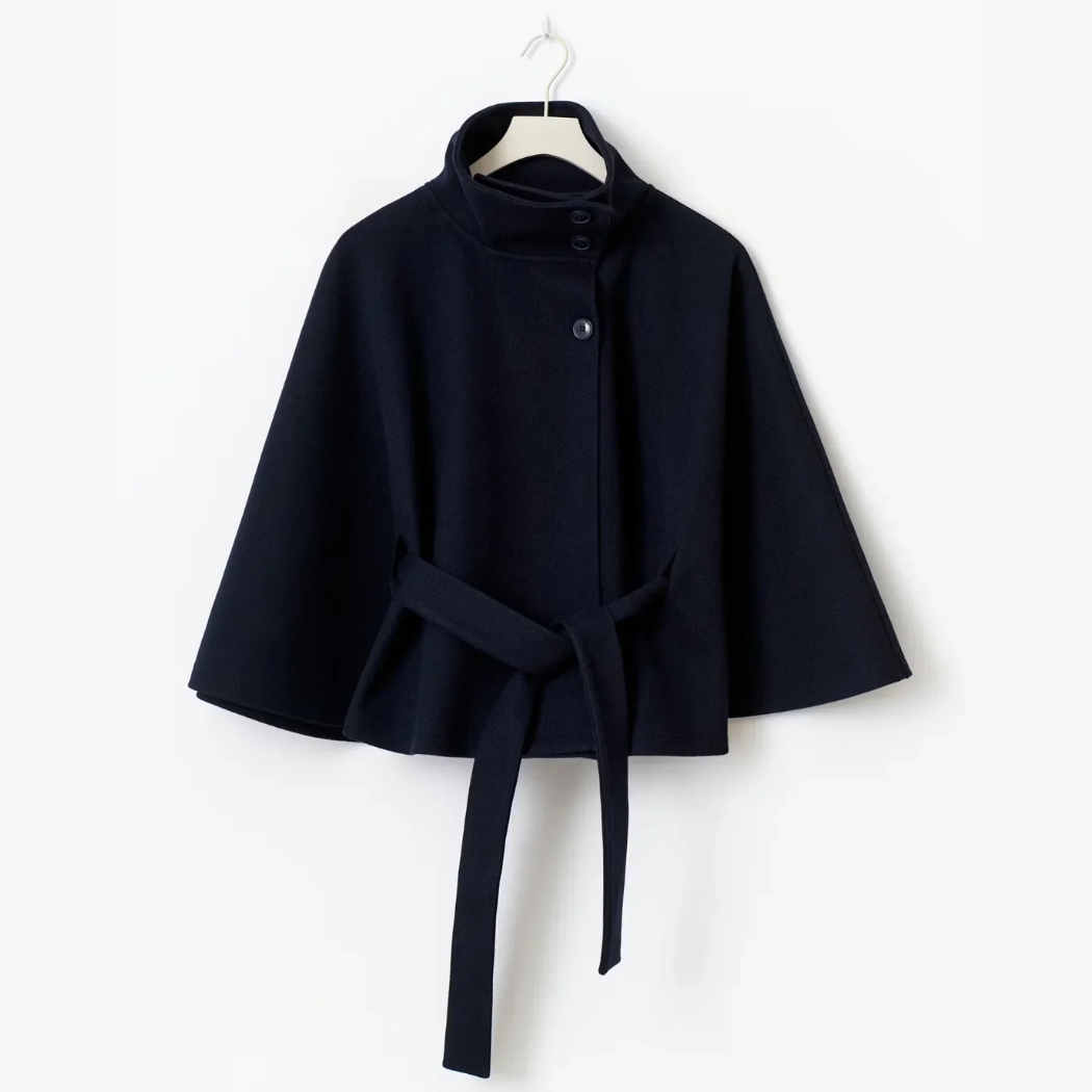 KELLY | GIACCA CON CINTURA E MANTELLO