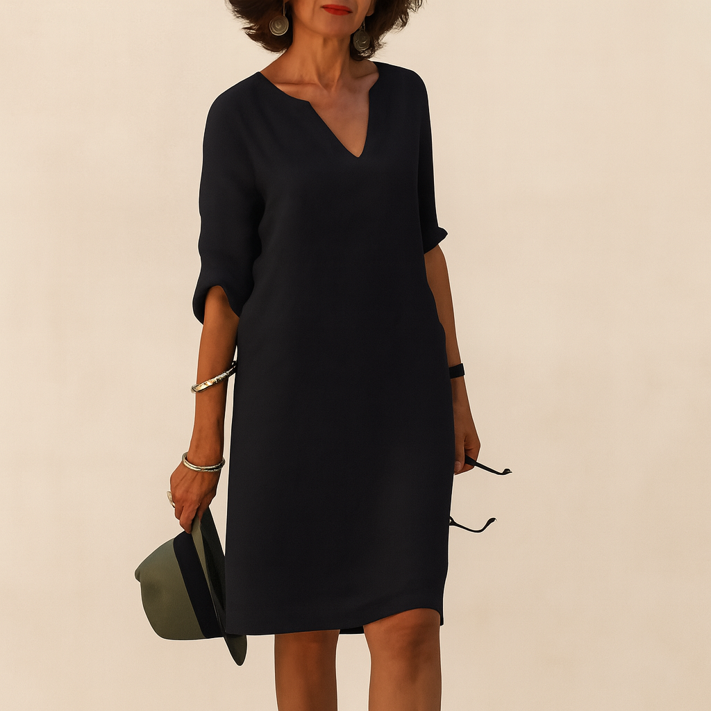 Robe fluide à l’élégance intemporelle