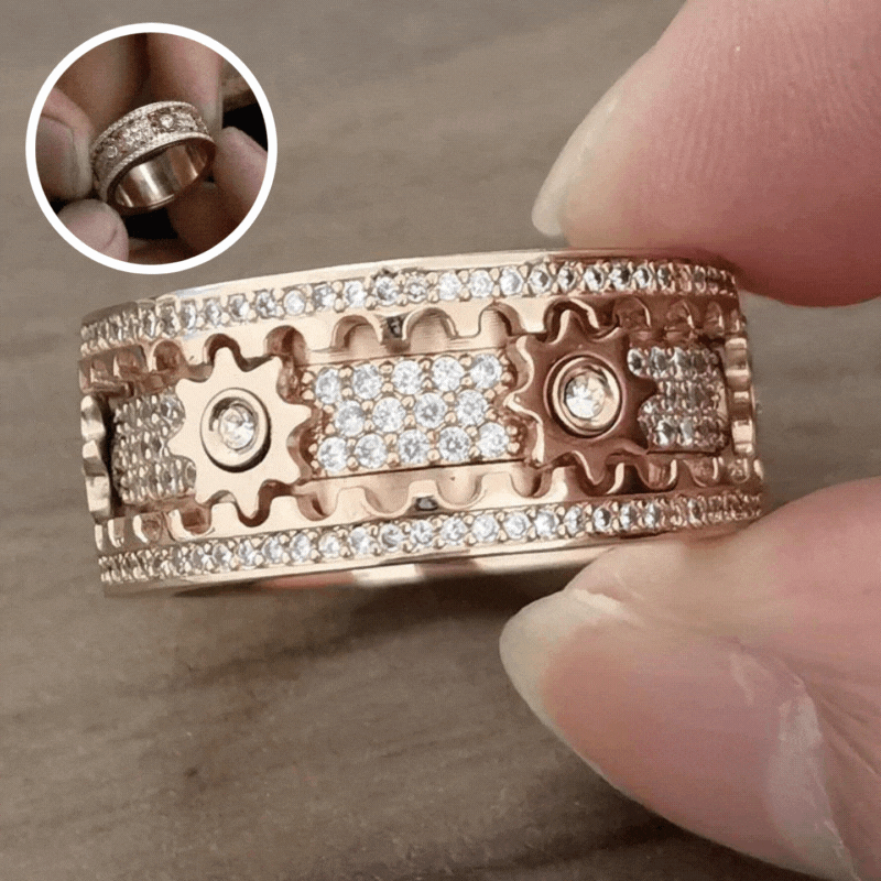 CrownRing™ - Bague couronne en cristal