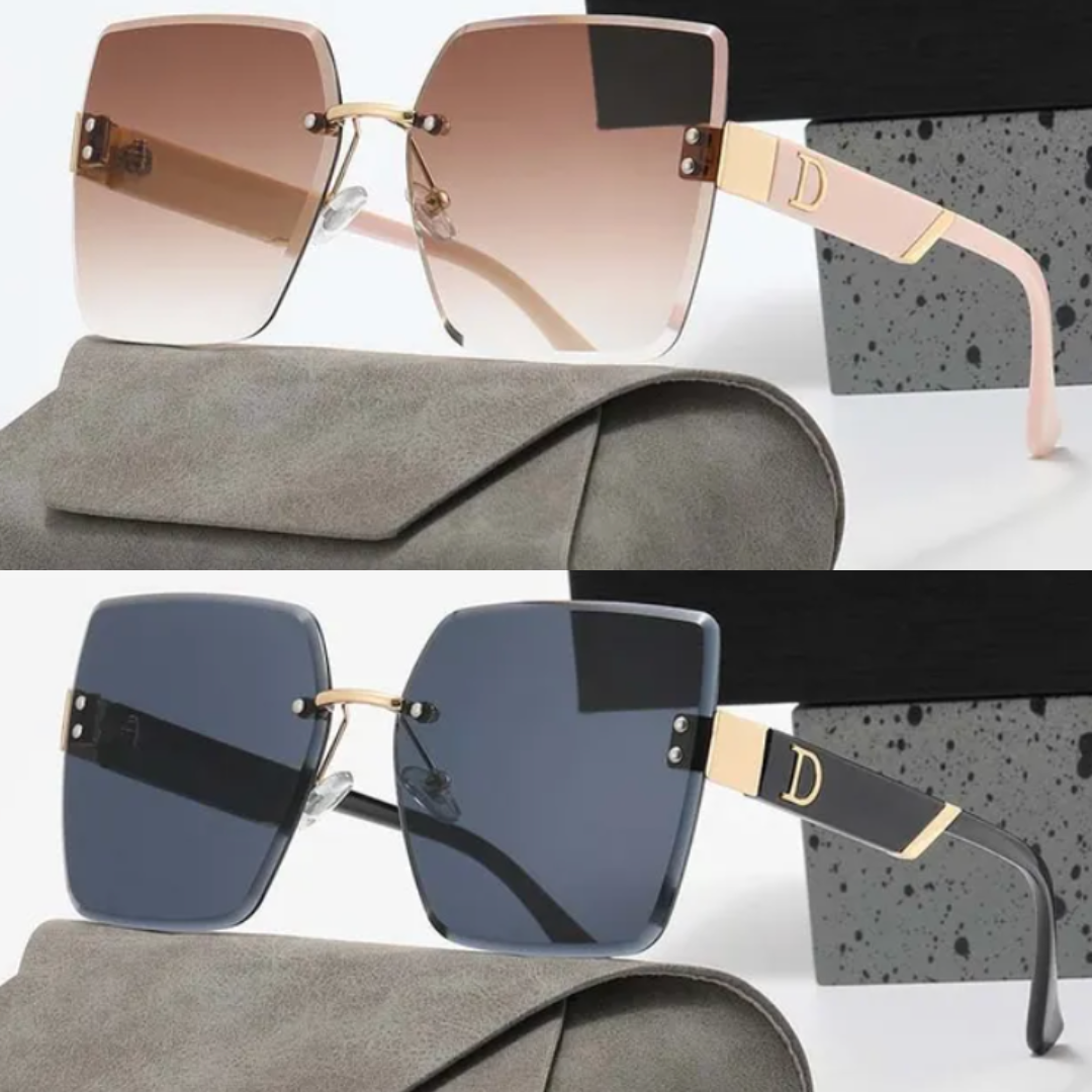 InfiniteView - Lunettes de soleil carrées - Pour Homme et Femme