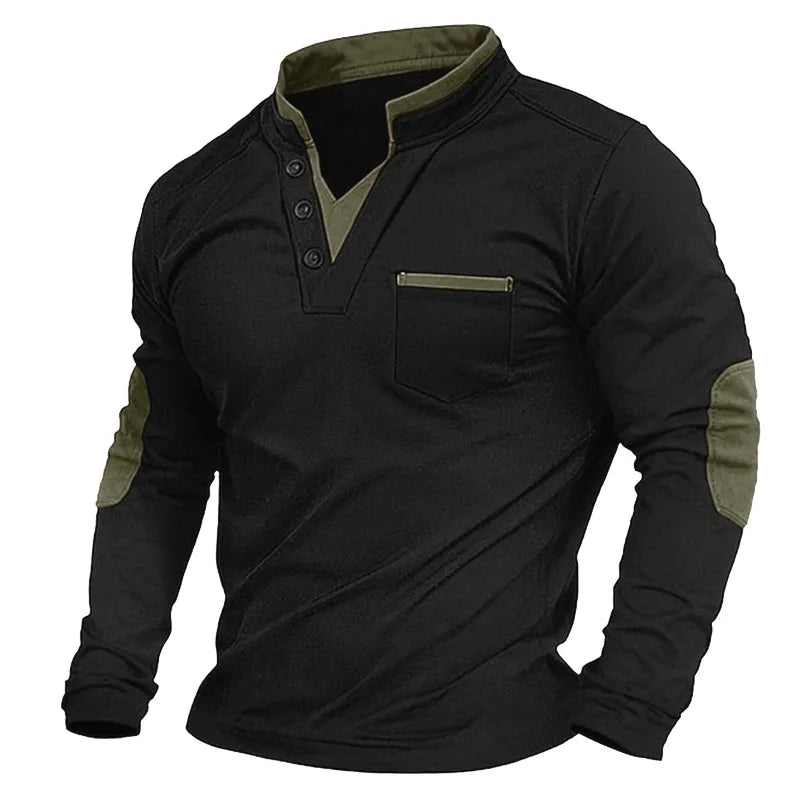 CONRAD | CHEMISE CONTRASTÉE CLASSICBLEND