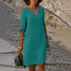 Robe fluide à l’élégance intemporelle