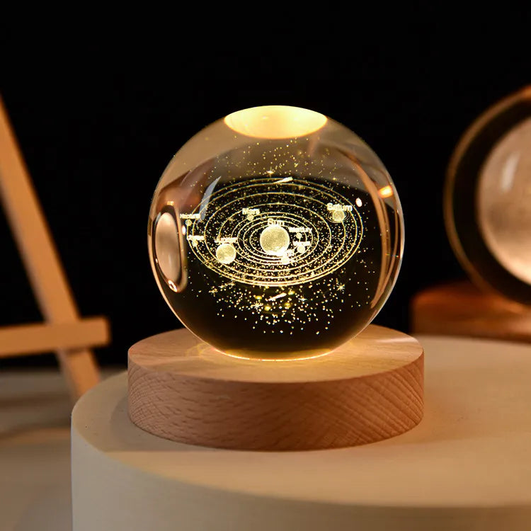 CelestiGlow™ | Lampe boule de cristal Galaxy