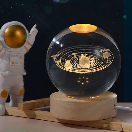 CelestiGlow™ | Lampe boule de cristal Galaxy