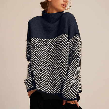 Premium turtleneck made from fine knit