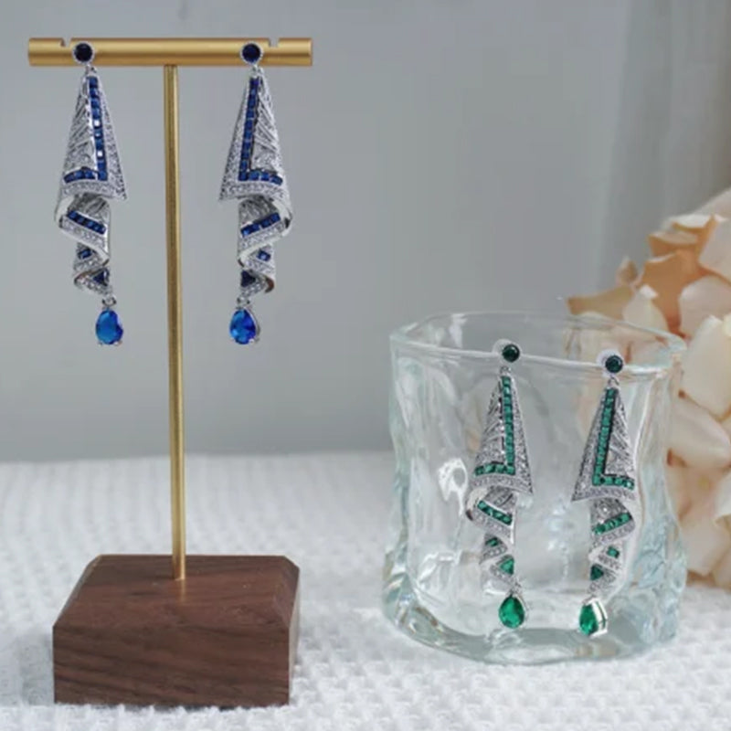 GemAura™ | Boucles d'oreilles Vintage en Argent