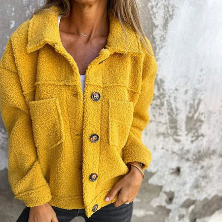 Veste courte à revers