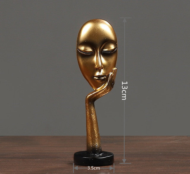 Mindful™ - Statue du penseur de l'art moderne